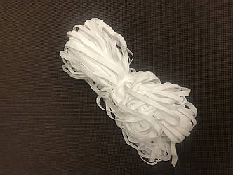 Гумка білого кольору 6 мм (ідеальної якості)