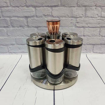 Набір для спецій 7 предметів Berlinger Haus Moonlight Edition BH 1992