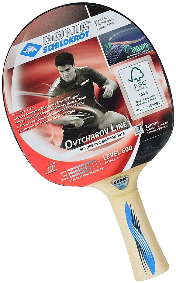 Ракетка для настільного тенісу DONIC OVTCHAROV 600 (734416)