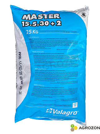 Добриво Мастер 15.5.30 Valagro - 25 кг, фото 1