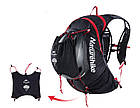Наплічник Naturehike для бігу Running GT02 15 NH18Y002-B Фіолетовий, фото 6