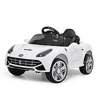 Детский электромобиль машина Bambi Racer Ferrari M 3176EBLR-1 белый**