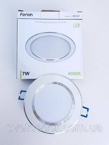 Купить Светодиодный светильник Feron AL527 7w 4000К белый (LED панель ...