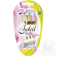 Станки для бритья BIC soleil bella colours 3 шт