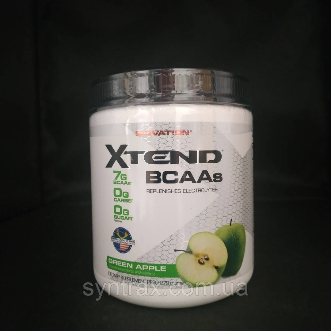 Амінокислоти BCAA Scivation Xtend bcaa 30 serv 279 г всаа краще olimp bcaa xplode і bsn amino x 2 вк