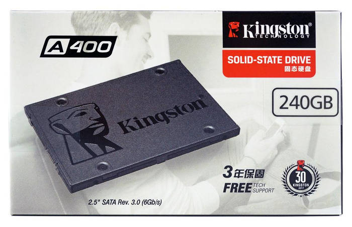 240Gb SSD диск Kingston накопительный 2.5" SA400S37/240G A400 ...