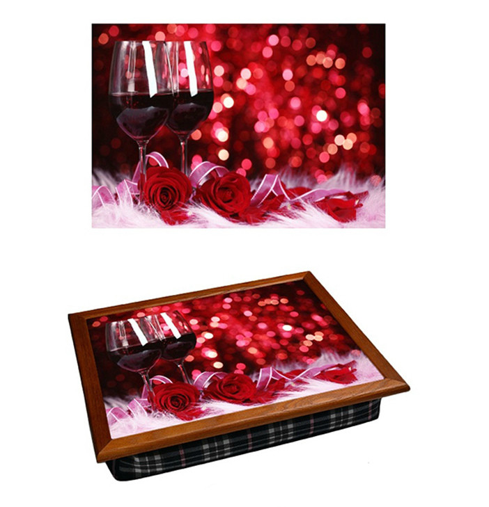 Купити Піднос подушка Вино і троянди, ціна 512 грн - Prom.ua (ID ...