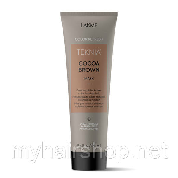 Маска для коричневого волосся Lakme Cocoa Brown 250 мл