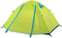 Палатка Naturehike P-Series IIII (4-х местная) 210T 65D polyester Graphic NH18Z044-P Зелений