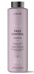 Шампунь для випрямлення волосся LAKME Teknia Frizz Control 1000 мл