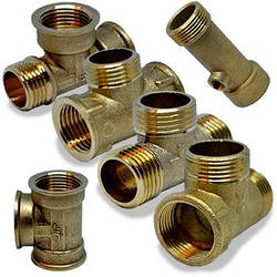 Трійники латунні