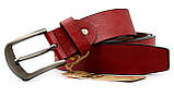 Чоловічий шкіряний ремінь універсальний, фото 2