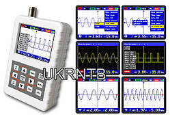 Осцилограф портативний DSO до 5 МГц/ Осциллограф цифровий/ Осцилограф/Щуп з роздільником 1:1/1:10