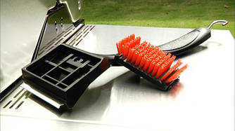 Стандартна щітка для гриля Medium з нейлоновим ворсом