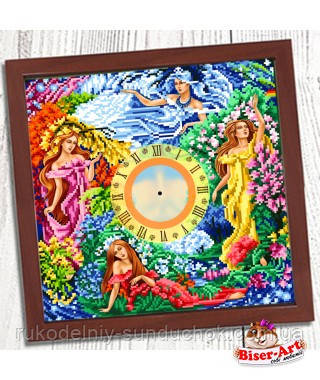 Годинник для вишивки бісером, Бісер-Арт "Пори року" (015), фото 1