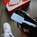 Кросівки чоловічі Off-White Air Force 1 Black Топ якість Київ, фото 2