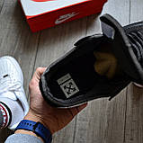 Кросівки чоловічі Off-White Air Force 1 Black Топ якість Київ, фото 3