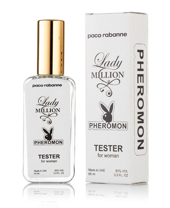 Жіночий міні-парфуми Paco Rabanne Lady Million з феромонами (Пако Рабанн Леді Мільйон) 65 мл