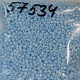 Бісер Preciosa 10/0 колір 57534 блакитний 5г, фото 2