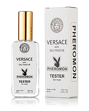 Чоловічі мініпарфуми Versace Man Eau Fraiche (Версаче Мен Еу Фреш) з феромонами 65 мл