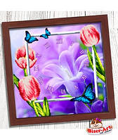 Годинник для вишивки бісером, Бісер-Арт "Весняний" (003)