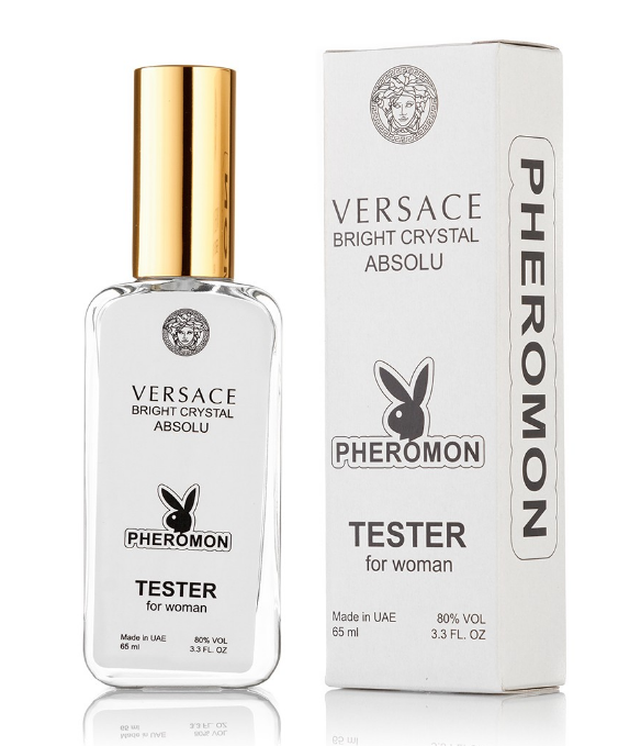 Тестер із феромонами жіночий Versace Bright Crystal Absolu (Версаче Брайт Крісал Абсолю) 65 мл, фото 1