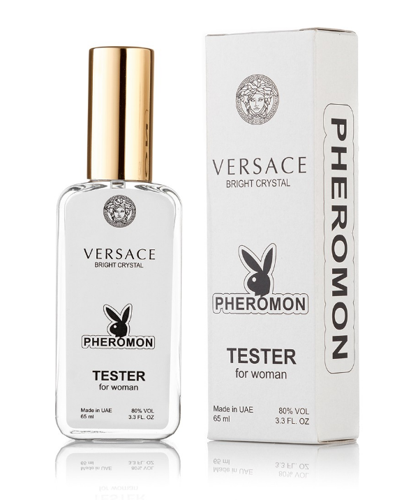 Жіночий міні-парфуми Versace Bright Crystal з феромонами (Версаче Брайт Крістал) 65 мл