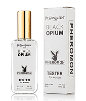 Женский мини-парфюм с феромонами Yves Saint Laurent Black Opium (Ивсен Лоран Блэк Опиум) 65 мл