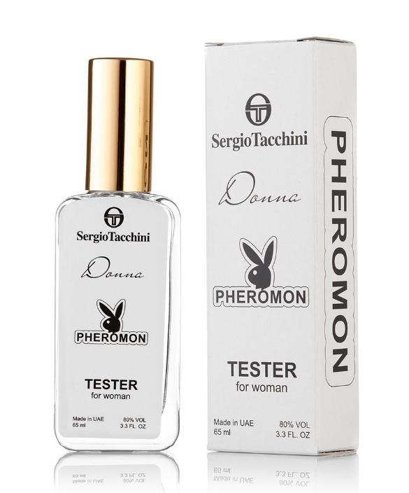 Жіночий мініпарфуми Sergio Tacchini Donna (Серхітіо Тачині Донна) з феромонами 65 мл, фото 1