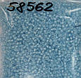 Бісер Preciosa 10/0 колір 58562 блакитний 5г, фото 2