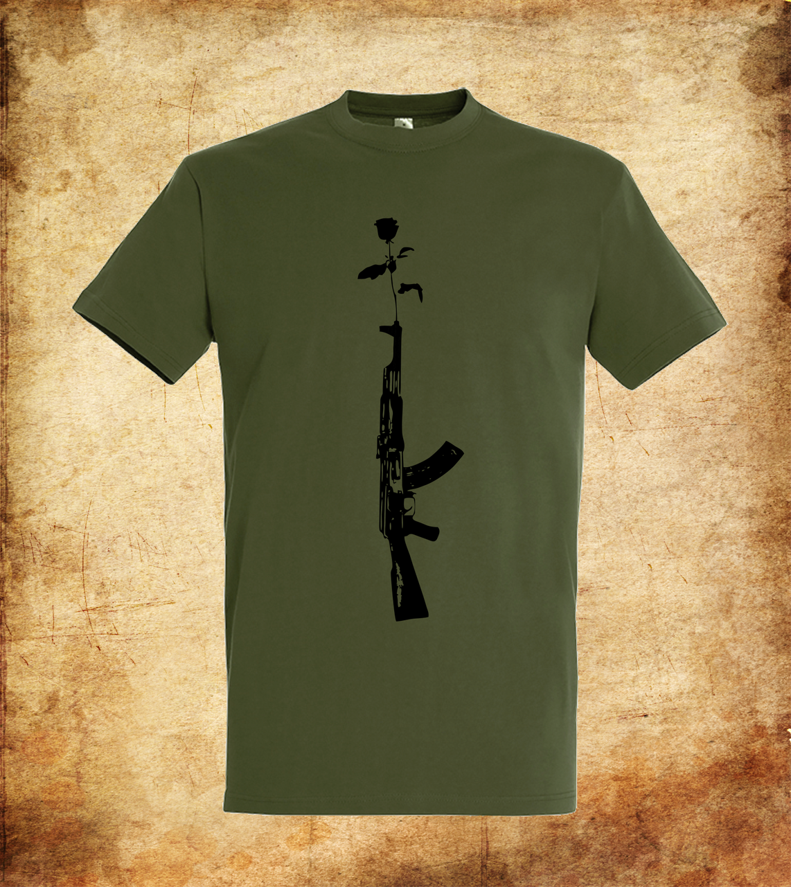 Футболка YOUstyle AK 0320 XXL Army