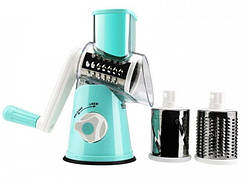 Овочерізка KITCHEN MASTER 5333, бірюзова