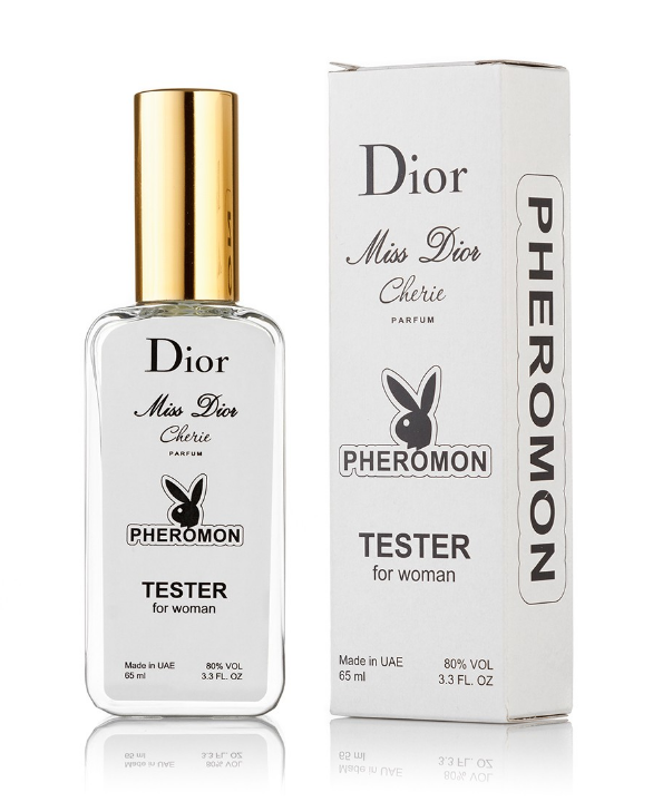 Жіночий міні-парфуми Christian Dior Miss Dior Cherie з феромонами (Крістіан Діор Міс Діор Черрі) 65 мл