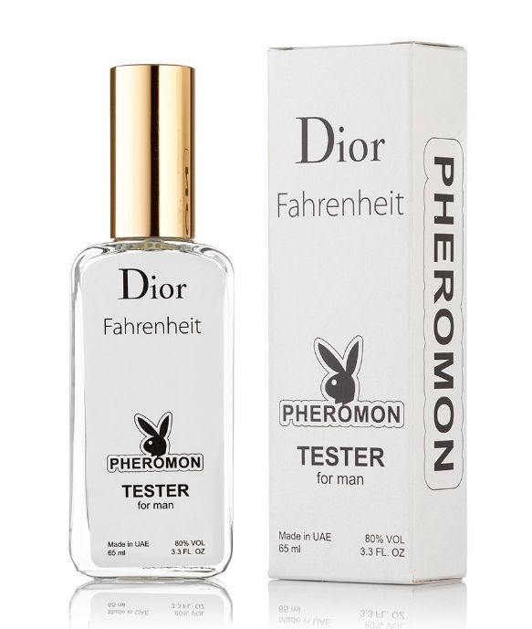 Чоловічий міні-парфуми Christian Dior Fahrenheit (Крістіан Діор Фаренгейт) з феромонами 65 мл