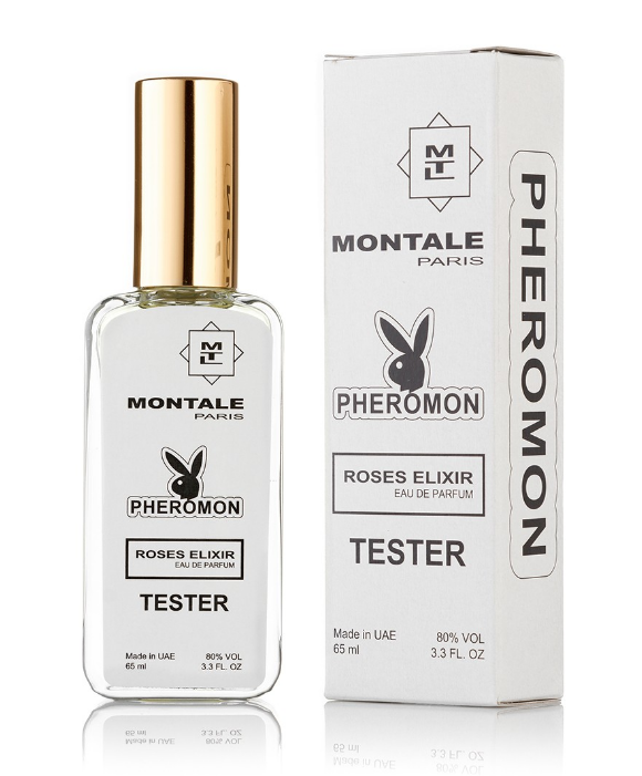 Жіночий мініпарфуми Montale Roses Elixir з феромонами (монталь рожевий яликсир) 65 мл., фото 1
