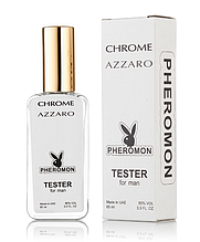 Чоловічий мініпарфум Azzaro Chrome (Аззаро Хром), з феромонами 65 мл.