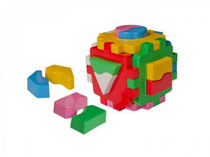 Іграшка куб "Розумний малюк" Логіка 1 ТехноК" (сортер) 2452