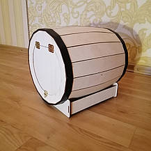 Муляж дерев'яної бочки під винний пакет Tetra Pak (Bag-in-box), фото 4