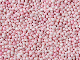 Посипки кондитерські — Кульки рожеві перламутрові