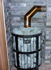 Піч Harvia Legend 150 SL на дровах для лазні та сауни з виносом зі склом, фото 4