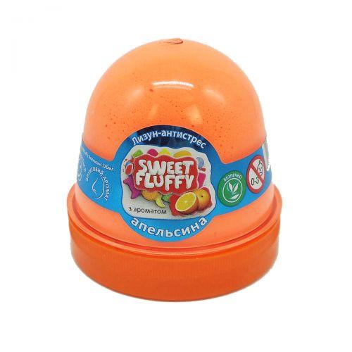 Лизун-антистрес "Sweet fluffy: Апельсин" 120 мл 80070