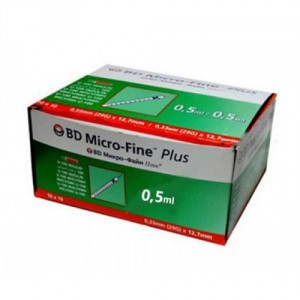 Шприци інсулінові BD Micro-Fine+ 0,5 мл 8 мм 10 шт.