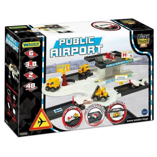 Пластиковий трек "Play Tracks City: Аеропорт", 3,8 м 53550