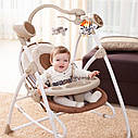 Крісло-гойдалка CARRELLO Nanny(від 0-12міс) Beige Dot, фото 8