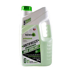 Антифриз-концентрат Nowax Green G11 зелений NX10005 10 кг
