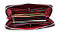 Гаманець жіночий шкіряний клатч великий travel SULLIVAN kgb82-3 (19.5) фуксія, фото 4
