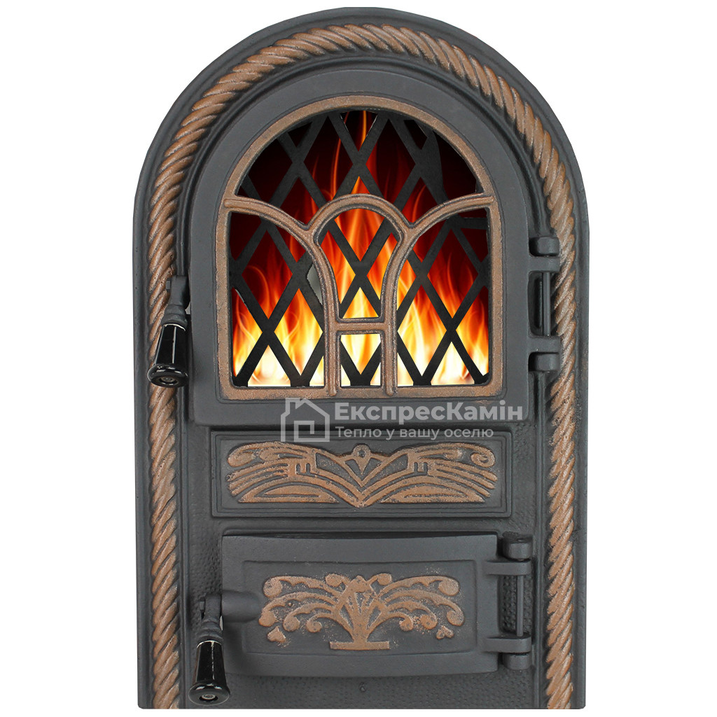 🔥Купить Дверцы печные со стеклом «VENICE» 340х540 в интернет - магазине ...
