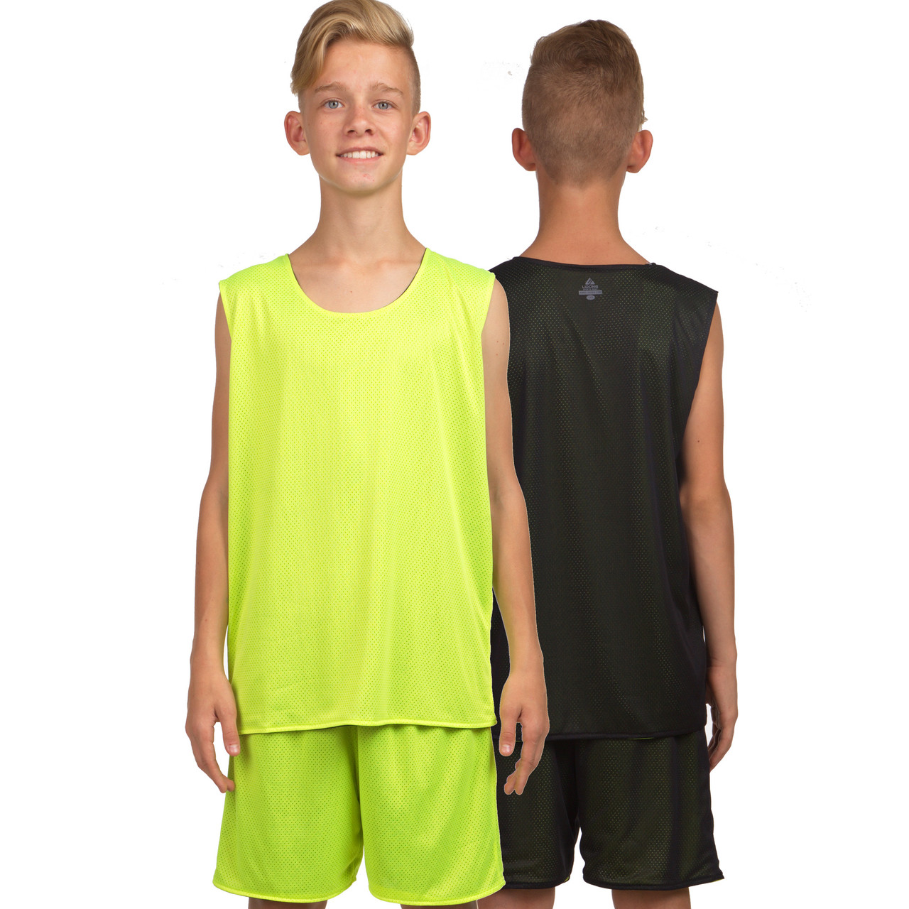 Форма баскетбольна дитяча двостороння сітка майка та шорти LIDONG Stalker LD-8300T S-L кольору в асортименті, фото 1