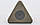 Гантелі для аквааеробіки трикутні 1шт MadWave Triangle Bar Float M082601 (EVA, р-р 31х14,5см, сірий), фото 10