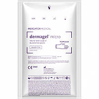 Перчатки Dermagel Micro латексные хирургические стерильные неприпудренные р.7,0